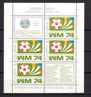 Poland 1974 Football Soccer World Cup S/s MNH - 1974 – Germania Ovest