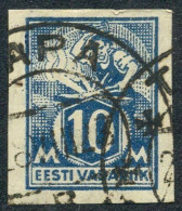 Estonia, 1922/4, Blacksmith, 10 M, Imperforated - Estonie