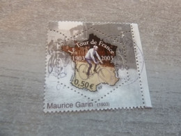 Le Tour De France - Cyclisme - Maurice Garin - 0.50 € - Yt 3582 - Multicolore - Neuf Avec Trace Charnière - Année 2003 - - Nuovi