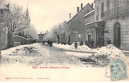 GAP - Avenue D'Embrun - L'Hiver - Très Bon état - Gap