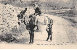 MOUSTIERS SAINTE MARIE - Jeune Paysan Des Alpes - Très Bon état - Andere & Zonder Classificatie