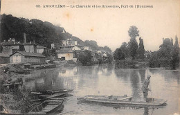 ANGOULEME - La Charente Et Les Brasseries - Port De L'Houmeau - Très Bon état - Angouleme