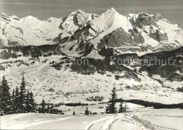 11627849 Wildhaus SG Blick Vom Gamserrugg Auf Saentis Schafberg Altmann Wildhaus - Sonstige & Ohne Zuordnung