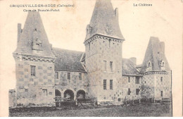 CRIQUEVILLE EN AUGE - Gare De Dozulé Putot - Le Château - Très Bon état - Andere & Zonder Classificatie