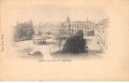 CAEN - La Place De La République - Très Bon état - Caen