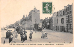 SAINT AUBIN SUR MER - Entrée De La Rue Pasteur - Les Berlingots - Très Bon état - Saint Aubin