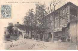 LA ROCHE GUYON - La Maison Rouge Et La Rue Du Pont - Très Bon état - La Roche Guyon