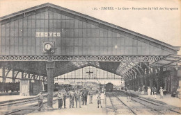 TROYES - La Gare - Perspective Du Hall Des Voyageurs - Très Bon état - Troyes