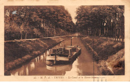 TROYES - Le Canal Et La Haute Seine - Très Bon état - Troyes