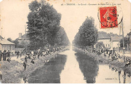 TROYES - Le Canal - Concours De Pêche Du 17 Juin 1906 - état - Troyes