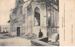 Guerre 1914 1915 - Environs De Lunéville - Eglise D'HARAUCOURT - Très Bon état - Other & Unclassified