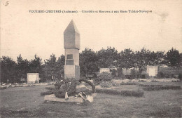 VOUZIERS CHESTRES - Cimetière Et Monument Aux Morts Tchéco Slovaques - Très Bon état - Vouziers