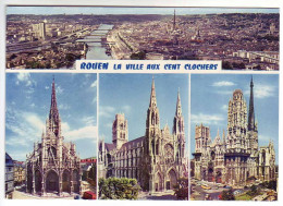 (76). SM. Rouen. Ed La Cigogne N° 76.540.299. La Ville Aux Cent Clochers & 131 & 417 Tour Jeanne D'Arc & 27 - Rouen