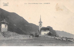 Route De Moutiers à Aime - SAINT MARCEL - Très Bon état - Andere & Zonder Classificatie