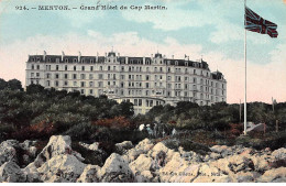 MENTON - Grand Hôtel Du Cap Martin - Très Bon état - Menton