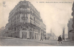 DIJON - Boulevard De Brosses, Coin De La Place Darcy - Très Bon état - Dijon