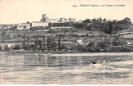 TERNAY - Le Village Et Le Rhône - Très Bon état - Sonstige & Ohne Zuordnung