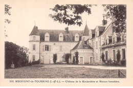 SOUVIGNY DE TOURAINE - Château De La Roulardière Et Maison Forestière - Très Bon état - Autres & Non Classés