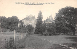 VERNEUIL SUR INDRE - Le Château Et Un Coin Du Parc Aux Daims - Très Bon état - Otros & Sin Clasificación