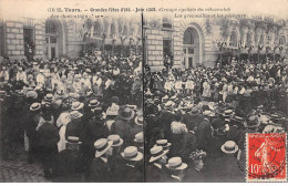 TOURS - Grandes Fêtes D'été - Juin 1908 - Groupe Cycliste Du Véloce Club - Très Bon état - Tours