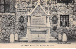 SAINT PERN - Le Monument Des Soldats - Très Bon état - Autres & Non Classés