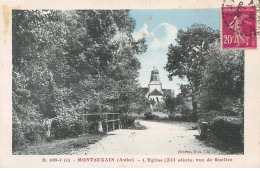 MONTSUZAIN - L'Eglise Vue De Ruelles - Très Bon état - Sonstige & Ohne Zuordnung