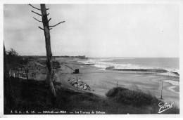 SOULAC SUR MER - Les Travaux De Défense - Très Bon état - Soulac-sur-Mer