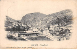 ANDUZE - Vue Générale - état - Anduze