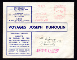 Type Hasler - VOYAGES JOSEPH DEMOULIN - B582 - Liège - Bruxelles - Anvers - ...-1959