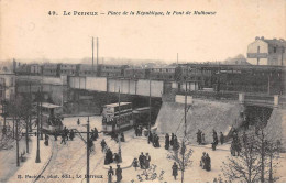LE PERREUX - Place De La République - Le Pont De Mulhouse - Très Bon état - Altri & Non Classificati