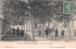 SAINT CYR DE FAVIERES - Place De La Mairie - Très Bon état - Altri & Non Classificati