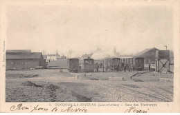 OUCQUES LA JOYEUSE - Gare Des Tramways - état - Andere & Zonder Classificatie