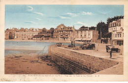 PORTRIEUX LES BAINS - Vue Sur Le Port Et Les Hôtels - état - Saint-Quay-Portrieux