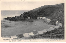 ERQUY CAROUAL - Pointe De Roche Jaune Et Un Coin De La Plage De Caroual - Très Bon état - Erquy