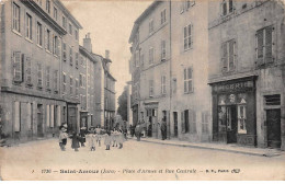 SAINT AMOUR - Place D'Armes Et Rue Centrale - état - Autres & Non Classés