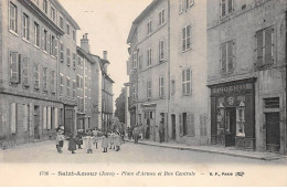 SAINT AMOUR - Place D'Armes Et Rue Centrale - Très Bon état - Sonstige & Ohne Zuordnung