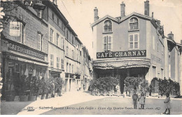 SAINT AMOUR - Les Cafés - Place Des Quatre Vents - Très Bon état - Sonstige & Ohne Zuordnung