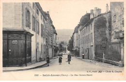 SAINT AMOUR - La Rue Sainte Marie - Très Bon état - Other & Unclassified