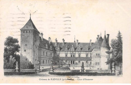 Château De FLEVILLE - Cour D'Honneur - Très Bon état - Sonstige & Ohne Zuordnung