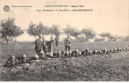 Guerre Moderne 1914 - Une Tranchée De Boches à CHAMPENOUX - Très Bon état - Otros & Sin Clasificación