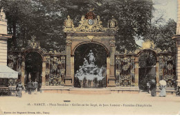 NANCY - Place Stanislas - Grille En Fer Forgé - Fontaine D'Amphitrite - Très Bon état - Nancy