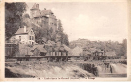 AMBRIERES LE GRAND - Le Barrage - état - Other & Unclassified