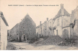 PASSY GRIGNY - Carrefour De Grigny Après L'invasion Allemande 1918 - Très Bon état - Other & Unclassified