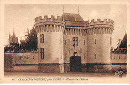 CHALLAIN LA POTHERIE Près CANDE - L'Entrée Du Château - Très Bon état - Andere & Zonder Classificatie