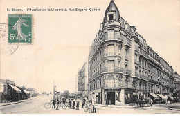 BECON - L'Avenue De La Liberté Et Rue Edgard Quinet - Très Bon état - Otros & Sin Clasificación