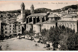 CORSE: BASTIA: Place Du Marché - Très Bon état - Ajaccio