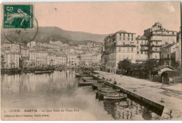 CORSE: BASTIA: Le Quai Nord Du Vieux Port - Très Bon état - Bastia