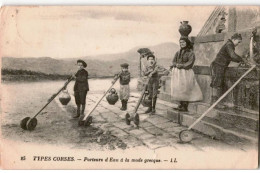 CORSE: Porteurs D'eau à La Mode Grecque - Très Bon état - Other & Unclassified