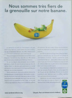 Publicité Papier  BANANE CHIQUITA Avril 2006 TS - Publicidad
