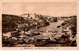 CORSE: BONIFACIO: Le Port Et La Citadelle - Très Bon état - Autres & Non Classés